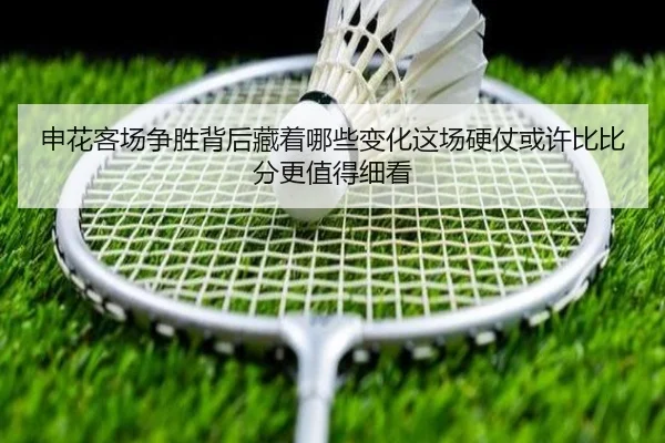 申花客场争胜背后藏着哪些变化这场硬仗或许比比分更值得细看 | mktiyu